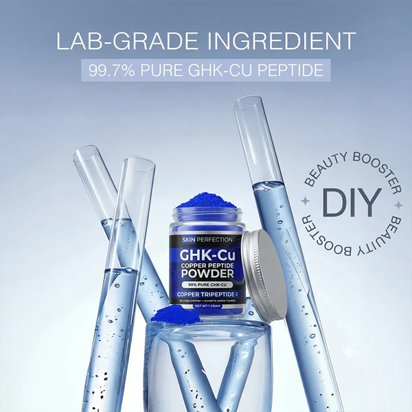 pure ghk cu serum GHK-Cu Face | 1200MG radiant skin with a TCA Peel BPC-157+GHK-Cu Face Serum  Skin