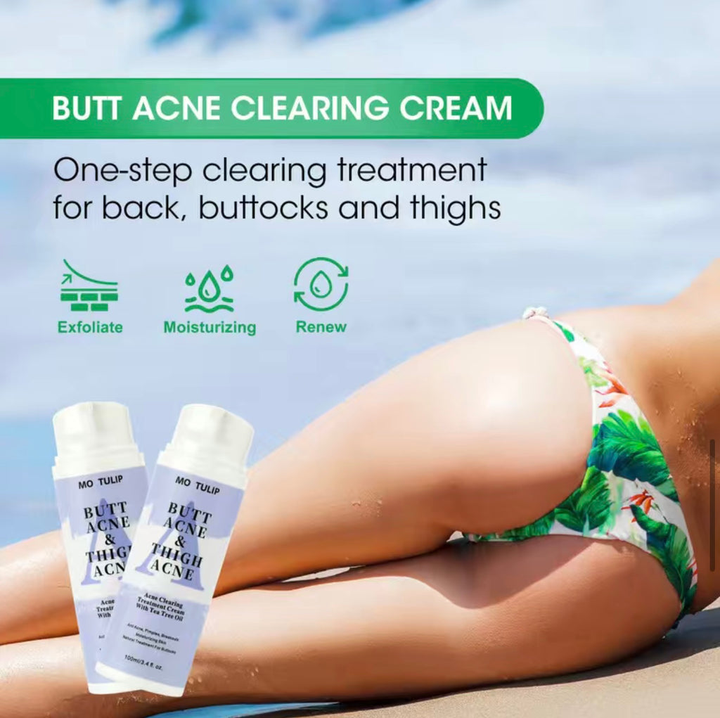 Cure butt acne, cure back acne, 