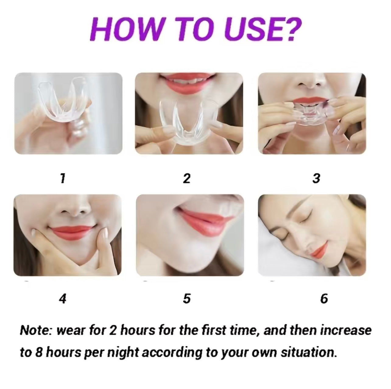 3 Stage Overnight Teeth Aligners - 3 Phase Night Guard Braces – NuYu ...