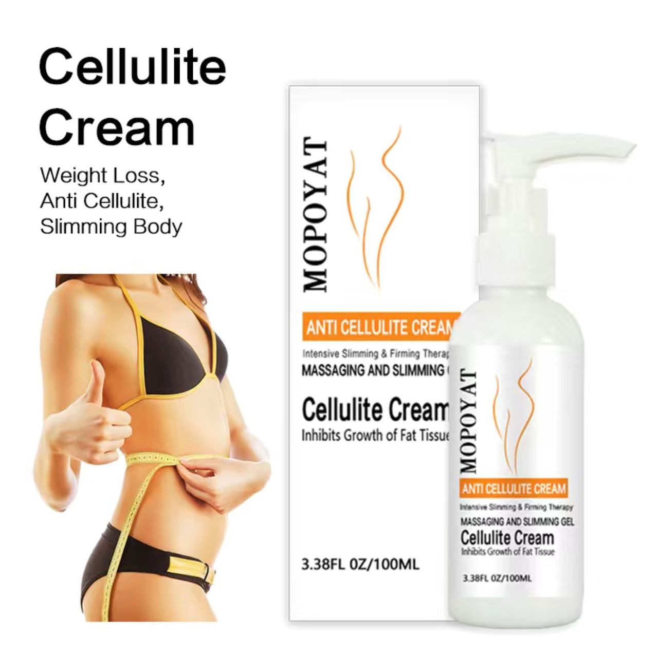 Clinical Strength Anti Cellulite Body Slimming Fat Loss Cream