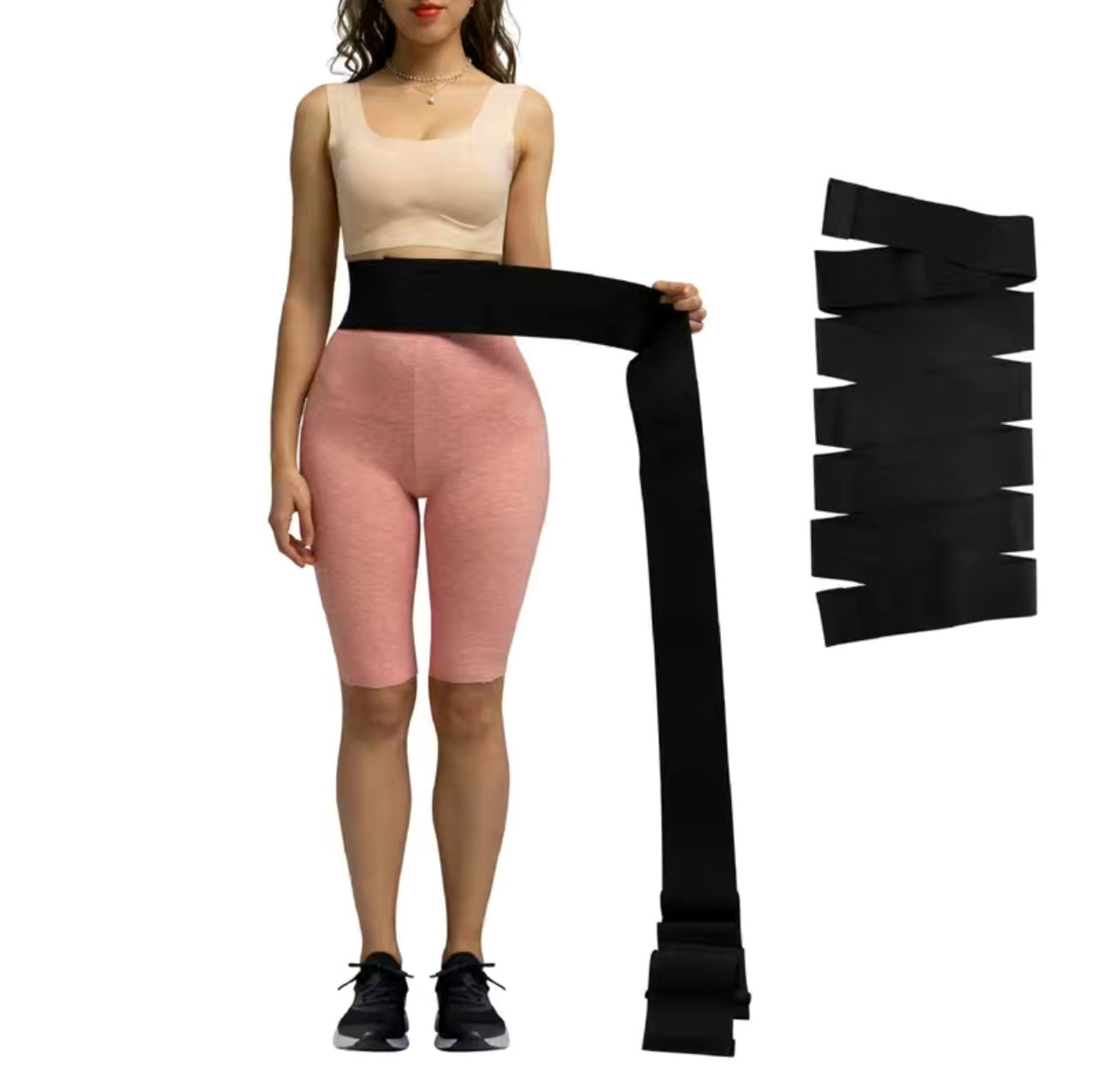 Waist Wrap Waist Trainer for Women Plus Size with Loop - Tiktok