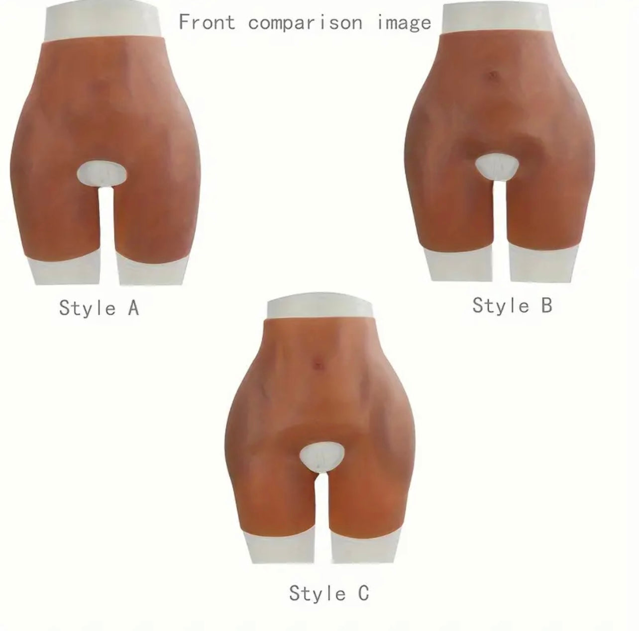 Silicone Body Shaping Butt Lifting Prosthetic Undergarment- Reusable